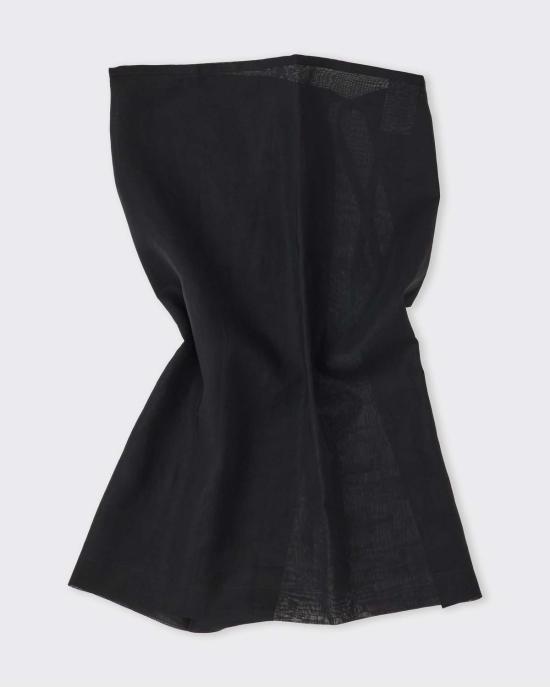  어니 팔로 미디 스커트 시스루 랩 스커트 - ERNIE PALO