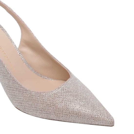  스튜어트 와이츠먼 힐/펌프스 스튜어트 파워 슬링백 힐 실버 - STUART WEITZMAN