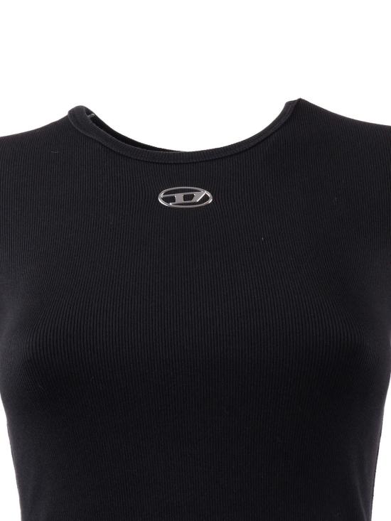  디젤 블라우스 탑 블랙 - DIESEL