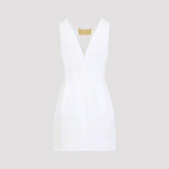 26SS 엘리자베타프랜치 숏 원피스 AB85661E2 360 AVORIO WHITE - ELISABETTA FRANCHI