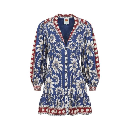 26SS 팜 리오 원피스 350091 26067 LUNA BLUE