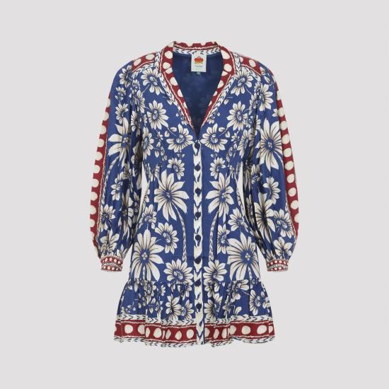 26SS 팜 리오 원피스 350091 26067 LUNA BLUE - FARM RIO