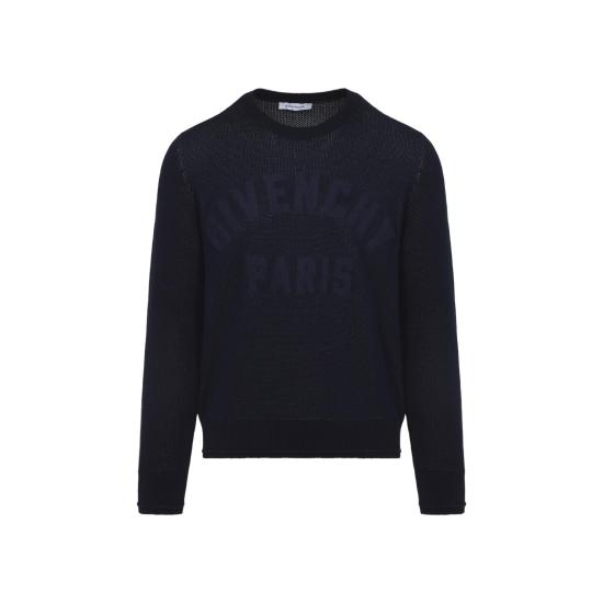 26SS 지방시 스웨터 BM90W44YNX 499 DARK NAVY BLUE