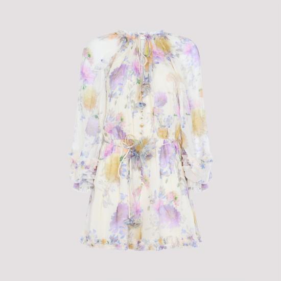 26SS 짐머만 점프수트 8154YS261 CRDA CREAM DAHLIA NUDE NEUTRALS - ZIMMERMANN