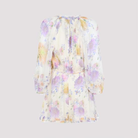 26SS 짐머만 점프수트 8154YS261 CRDA CREAM DAHLIA NUDE NEUTRALS - ZIMMERMANN