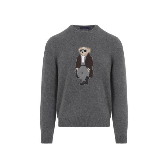 26SS 랄프로렌 퍼플라벨 스웨터 790P05453001 MEDIUM GREY MELANGE