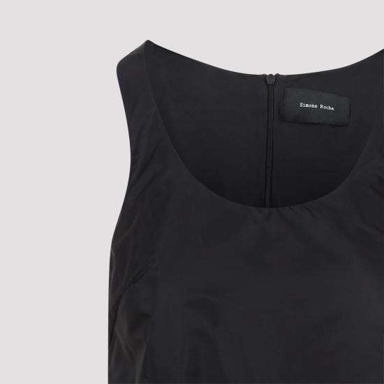 26SS 시몬로샤 미디 원피스 7472 1067 BLACK BLACK - SIMONE ROCHA