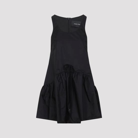 26SS 시몬로샤 미디 원피스 7472 1067 BLACK BLACK - SIMONE ROCHA