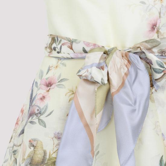 26SS 짐머만 숏 원피스 6538YC261 LEMON AVIARY NUDE NEUTRALS - ZIMMERMANN