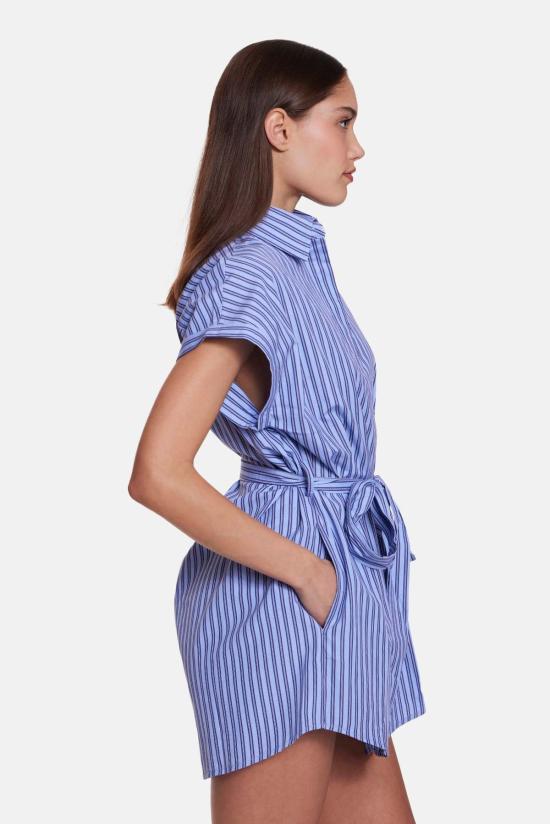  더 타일 클럽 숏 원피스 타일 클럽 메이드스톤 미니 셔츠 드레스 - THE TILE CLUB