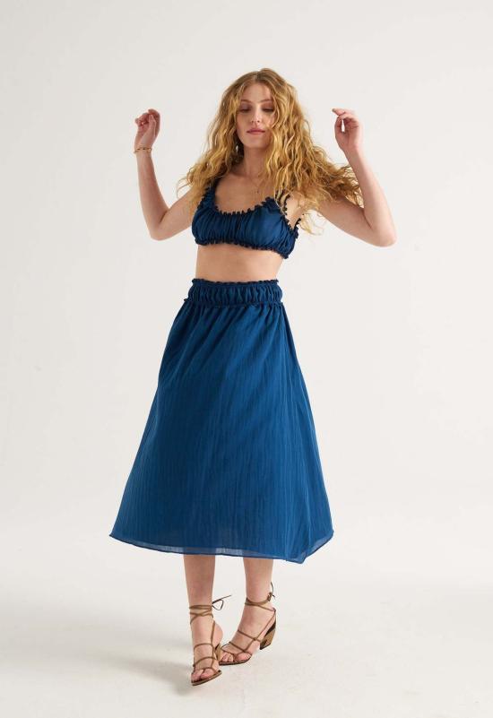  루 샤르망 미디 스커트 루프 샤르망 엘리오 스커트 - LOUP CHARMANT