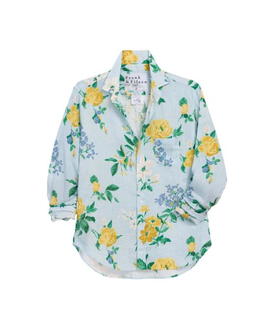  프랭크 앤 에일린 탑 프랭크 & 엘린 실비오 언턱블 버튼업 셔츠