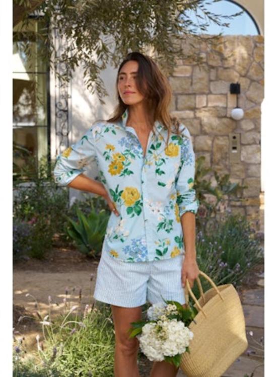  프랭크 앤 에일린 탑 프랭크 & 엘린 실비오 언턱블 버튼업 셔츠 - FRANK & EILEEN