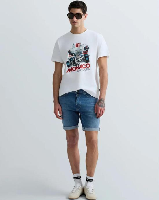 26SS 리플레이 숏팬츠 MA981Y000685194 009 Blue - REPLAY