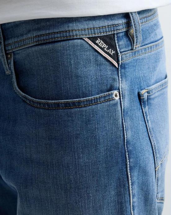 26SS 리플레이 숏팬츠 MA981Y000685194 009 Blue - REPLAY