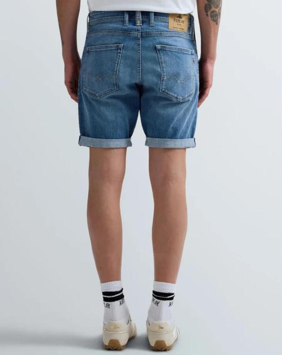 26SS 리플레이 숏팬츠 MA981Y000685194 009 Blue - REPLAY