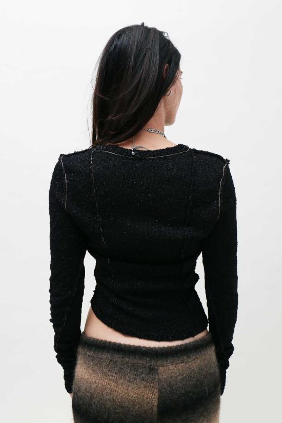  게이브 고든 가디건 메달 카디건 블랙 - GABE GORDON