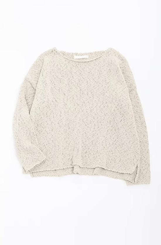  에밤에바 스웨터 에밤 에바 코튼 슬럽 풀오버