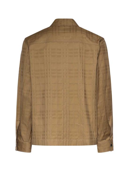  버버리 자켓 오크웰 코튼 재킷 베이지 - BURBERRY