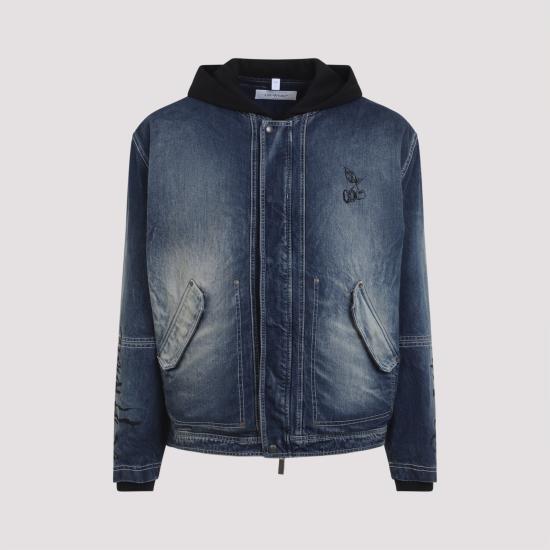 26SS 오프화이트 자켓 44MYE09MS26D001422 HIGHLIGHTED MEDIUM - OFF WHITE