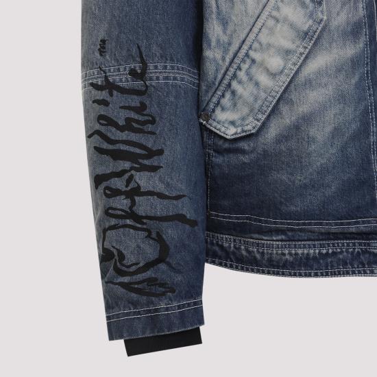 26SS 오프화이트 자켓 44MYE09MS26D001422 HIGHLIGHTED MEDIUM - OFF WHITE