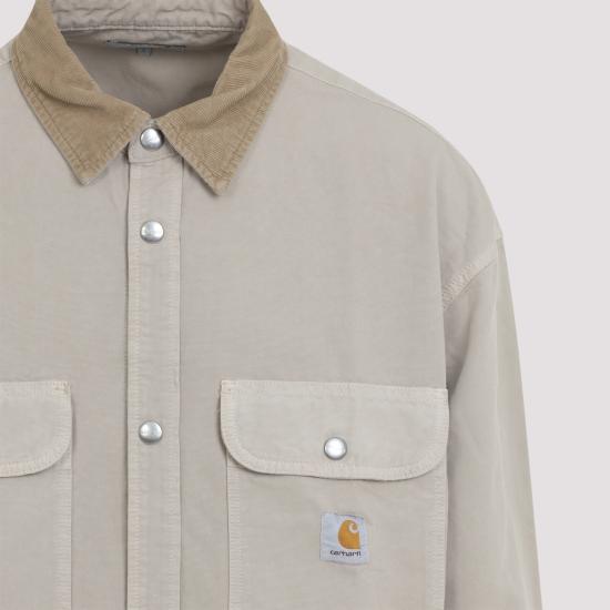 26SS 칼하트 WIP 프레스콧 셔츠 자켓 I0364843VYGD03 STRING LEATHER - CARHARTT WIP