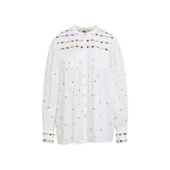 26SS 팜 리오 블라우스 348916 L0025 OFF WHITE - FARM RIO