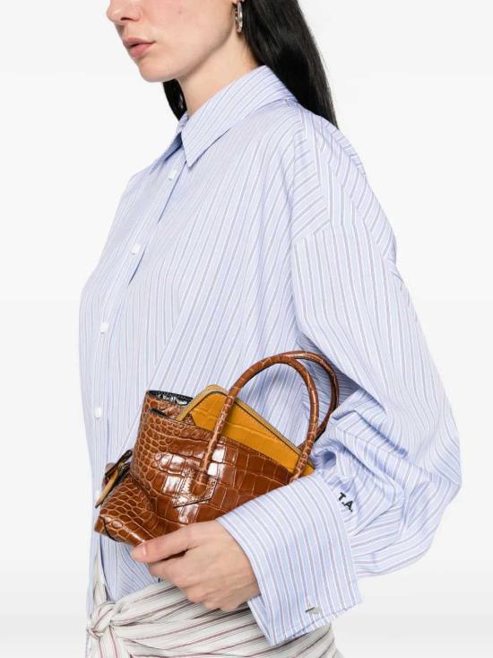26SS 디 아티코 토트백 260WAH00063LBT155PR 490 SHADED BROWN - THE ATTICO