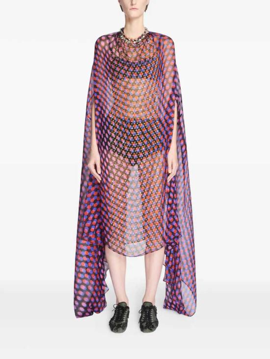 26SS 드리스 반 노튼 원피스 2610110113094 MULTICOLOR BLACK 900 - DRIES VAN NOTEN