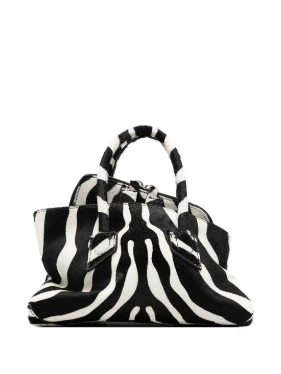 26SS 디 아티코 토트백 260WAH00063LBT156PR 020 BLACK WHITE