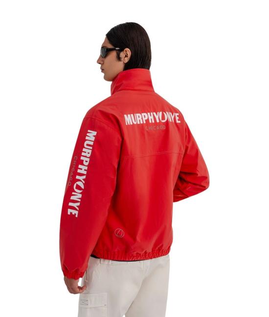 26SS 머피 앤 나이 자켓 G71000 C01215 AURORA RED - MURPHY & NYE