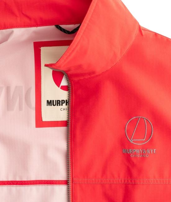 26SS 머피 앤 나이 자켓 G71000 C01215 AURORA RED - MURPHY & NYE