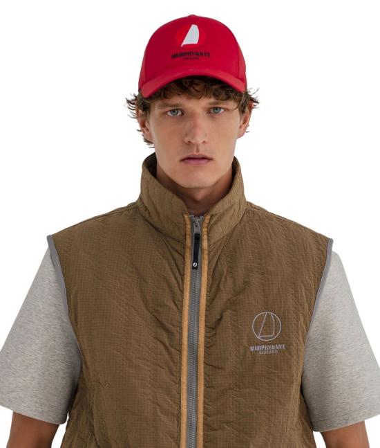 26SS Murphy & Nye 모자 B55600 C01215 AURORA RED - OTHER BRANDS