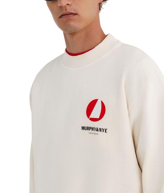 26SS 머피 앤 나이 후드 티셔츠 F54600 A00011 BIANCO OTTICO 2 - MURPHY & NYE