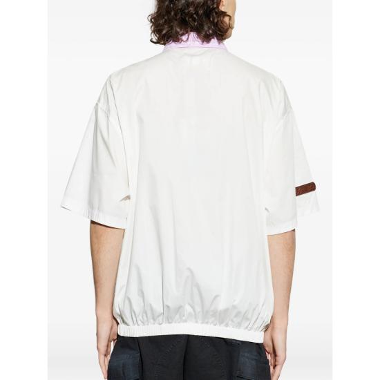 26SS 피디에프 반팔 셔츠 DFM06007 TS060 WHPNK WHITE PINK - PDF