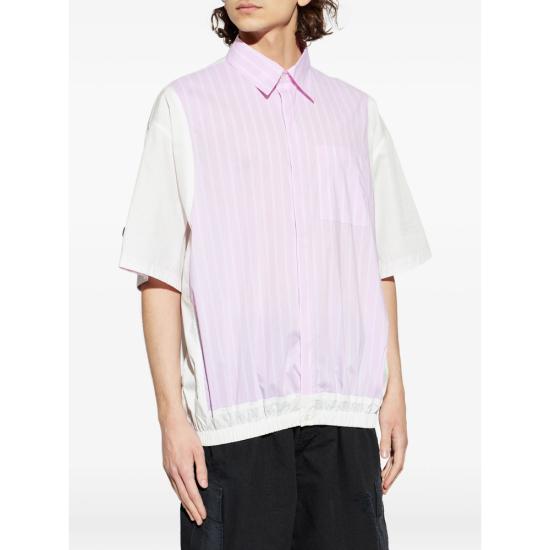 26SS 피디에프 반팔 셔츠 DFM06007 TS060 WHPNK WHITE PINK - PDF