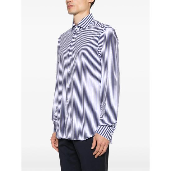 26SS 발바 긴팔 셔츠 54173 0004 BLUE WHITE - BARBA