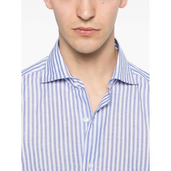 26SS 발바 긴팔 셔츠 54033 0002 BLUE WHITE - BARBA