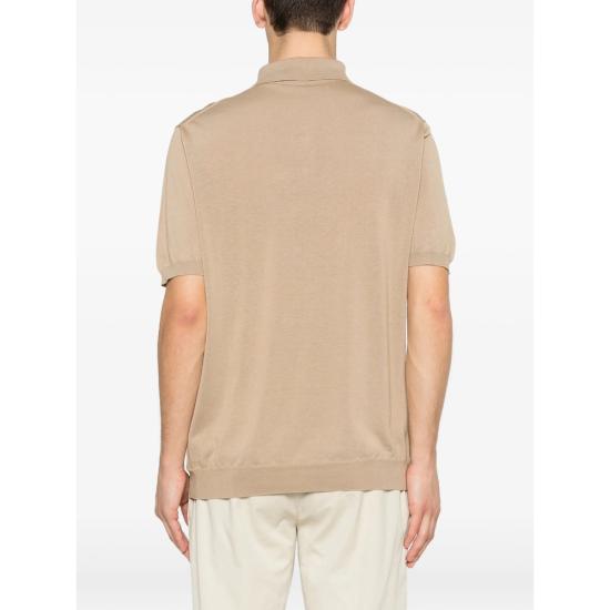 26SS 자노네 폴로 티셔츠 810362 ZQ307 Z0968 NEUTRALS - ZANONE