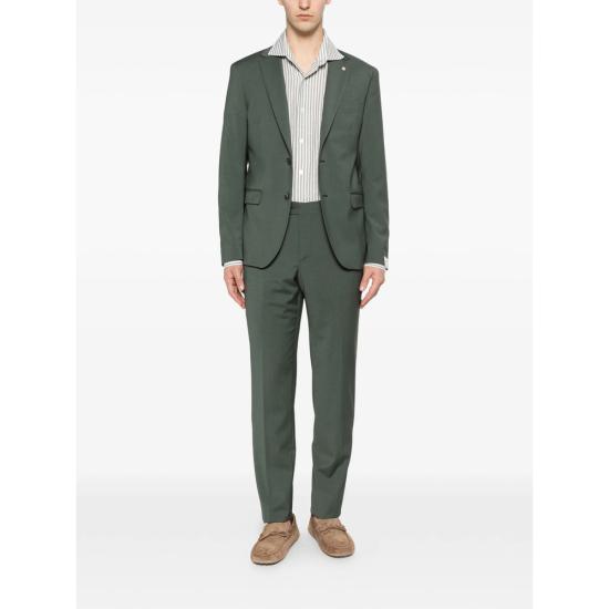 26SS 발바 셔츠 54033 0010 GREEN WHITE - BARBA