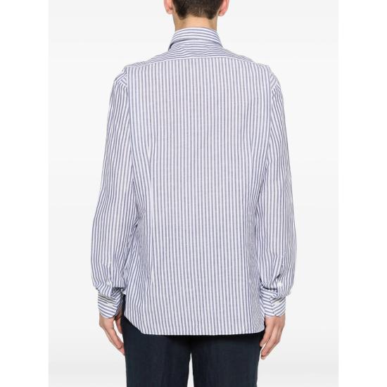 26SS 발바 셔츠 54033 0003 BLUE WHITE - BARBA