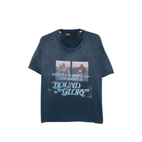 26SS 팔리 할리우드 반팔 티셔츠 2U001Q1010 NAVY BLUE