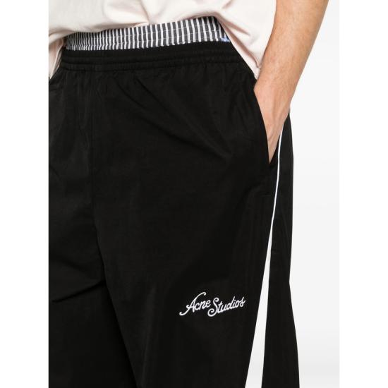 26SS 아크네 스튜디오 팬츠 BK0752 BLACK BLACK WHITE - ACNE STUDIOS