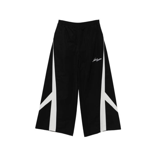 26SS 아크네 스튜디오 팬츠 BK0752 BLACK BLACK WHITE