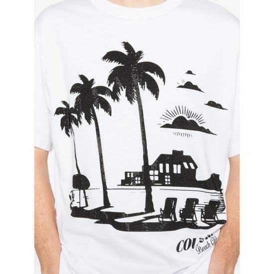 26SS 베르사체 반팔 티셔츠 80GAHT11 CJ00T 003 WHITE - VERSACE