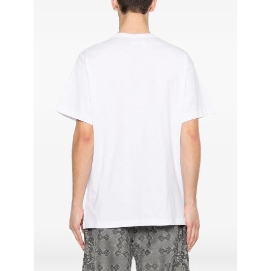 26SS 베르사체 반팔 티셔츠 80GAHT11 CJ00T 003 WHITE - VERSACE