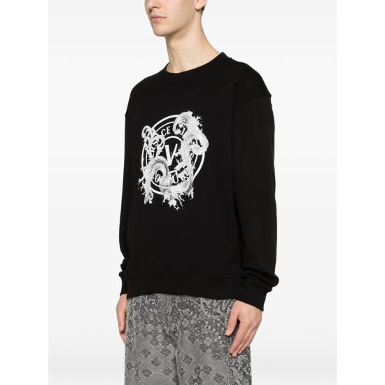 26SS 베르사체 스웨터 80GAIE01 CF00E 899 BLACK - VERSACE