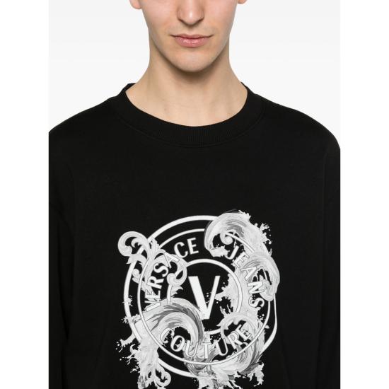 26SS 베르사체 스웨터 80GAIE01 CF00E 899 BLACK - VERSACE