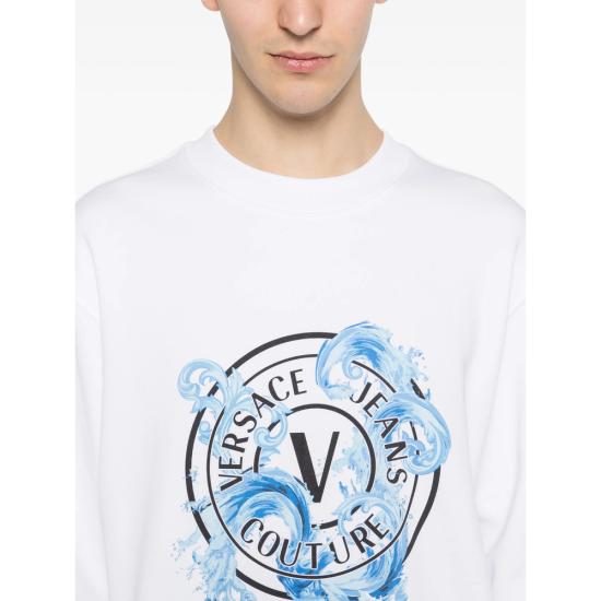 26SS 베르사체 스웨터 80GAIE01 CF00E 003 WHITE - VERSACE