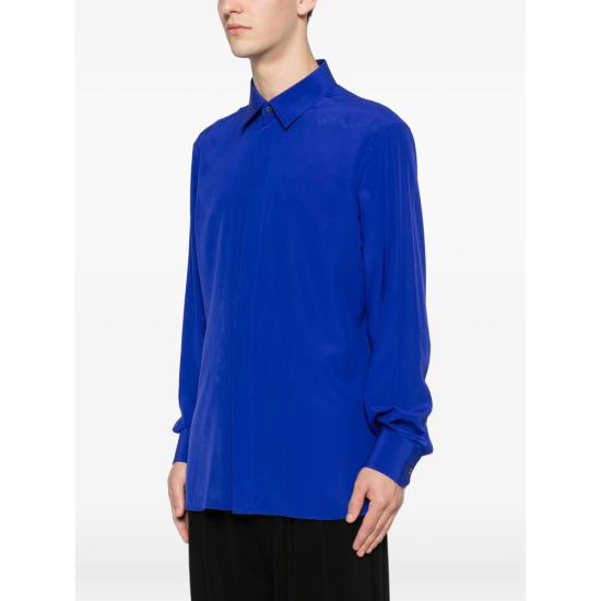 26SS 톰포드 긴팔 셔츠 SPS66 HRBF03 UCW BLUE - TOMFORD